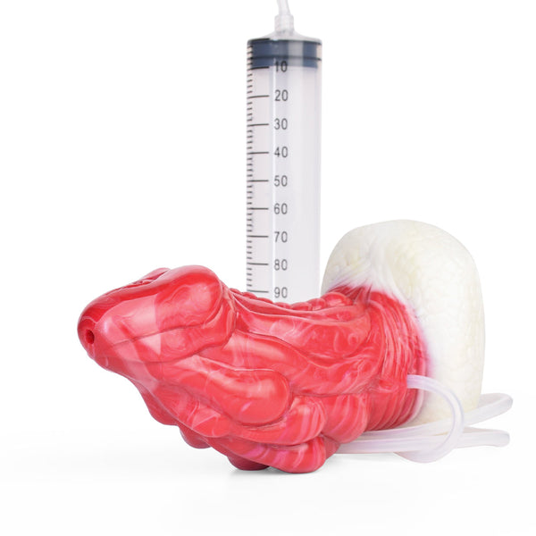 Squirting Butt Plug Realistic Silicone Dildo Anal  Syringe Realistic Dildos