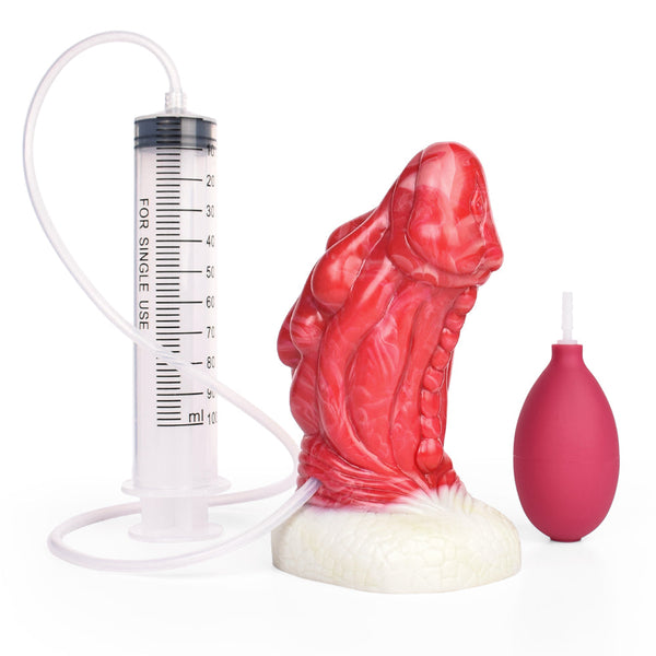Squirting Butt Plug Realistic Silicone Dildo Anal  Syringe Realistic Dildos