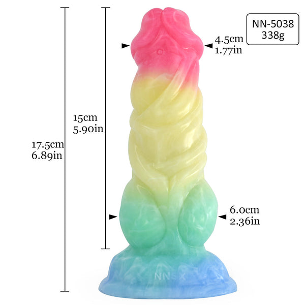 Demon Wolf Randy  038 Fantasy Beast Mythical Advanced Dildo Men Women Fantasy Dildos