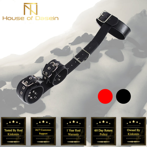 Neck Collar To Wrist Cuffs  Restraints  Cuffs & Shackles