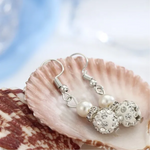 Veile Studios Necklaces Personalized Pearl Clavicle Silver Plated Faux Earring Bracelet Jewellery Set P000034 Jewellery Sets