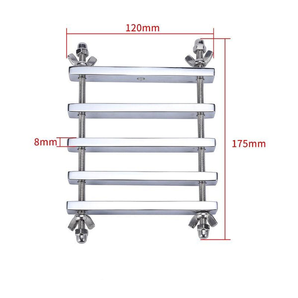 Finger Splint Stainless Steel Metal Restraints  Punishment Toys Cuffs & Shackles