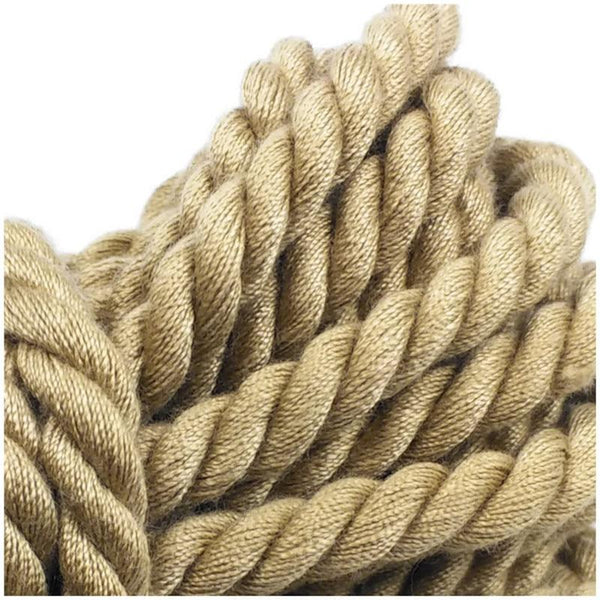 Soft Faux Jute Shibari Cotton Rope   Restraints Rope & Suspension