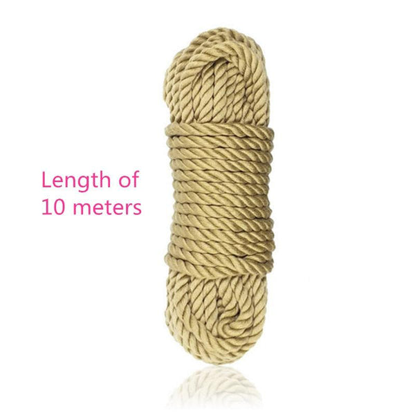 Soft Faux Jute Shibari Cotton Rope   Restraints Rope & Suspension