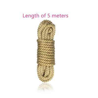Soft Faux Jute Shibari Cotton Rope   Restraints Rope & Suspension