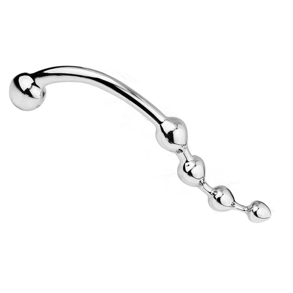 Stainless Steel Anal Beads Double Ended Butt Plug Prostate Massager Prostate Stimulators