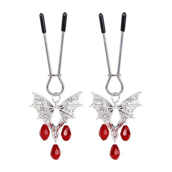 Nipple Clamp Sex Toys With Red Jewelry For Men Women   Clips Nipple & Clitoral Toys