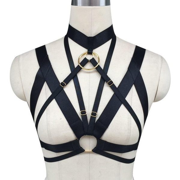 Ring Harness Women Body Fetish Clothing  Clothing