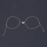 Veile Studios Heart Shape Lock Suction Couple Combination Bracelet Fashion Jewellery Bracelets