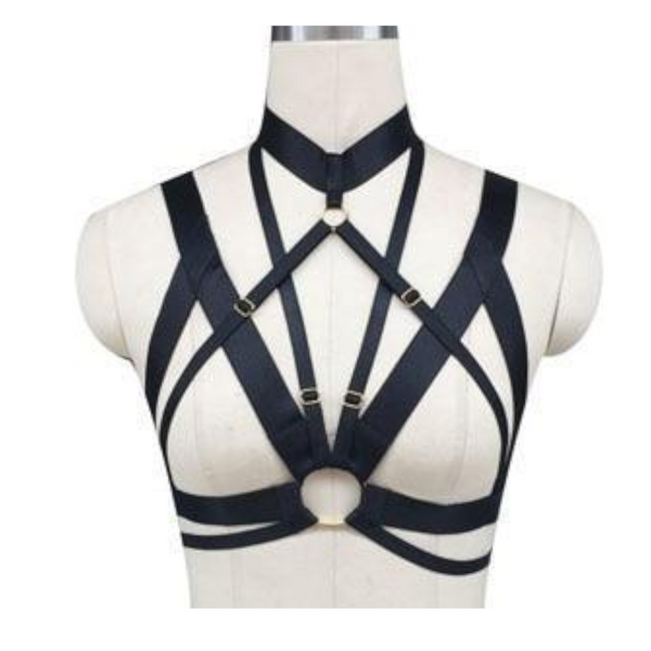 Ring Harness Women Body Fetish Clothing  Clothing