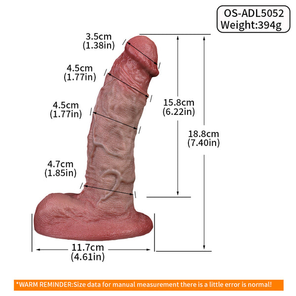 Popala Realistic Dildo 18.8 X 4.7Cm Realistic Dildos