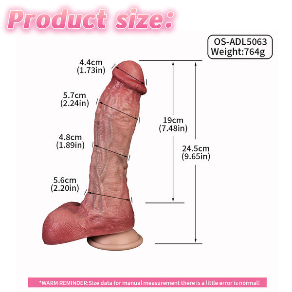 Fisis Double Realistic Dildo Realistic Dildos