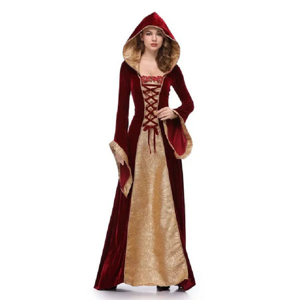 Palace Costume Performance Dress Style British Queens Princess Cosplay & Roleplay