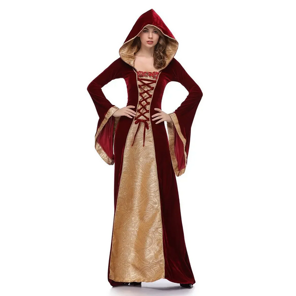 Palace Costume Performance Dress Style British Queens Princess Cosplay & Roleplay