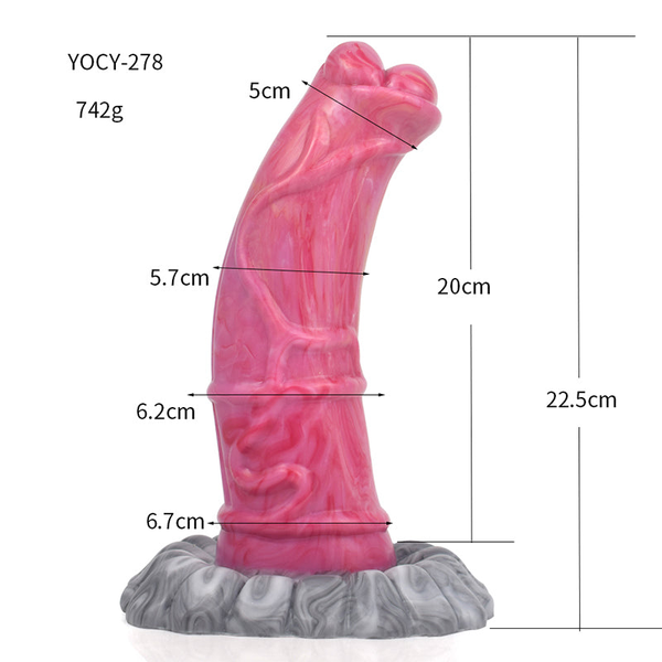 Paso Fino 278 Fantasy Beast Mythical Advanced Dildo Men Women Fantasy Dildos