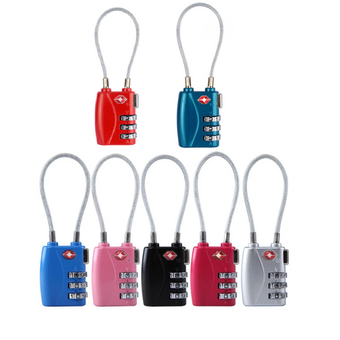 Hod Health And Home Anti Theft Password Lock Mini Bag Small Padlock Customs Zinc Alloy Locks & Security