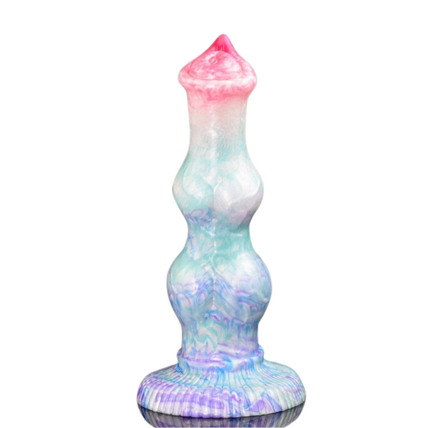 Pastel Pretty Bumpy Ridged Dildo Butt Plug With Suction Cup Base Non Vibrating Butt Plugs
