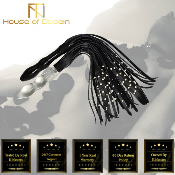 Pearl Flogger Anal Plug Spanking  Kink Fetish Floggers