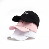 Daddy Ballcap Pink White Black Hats & Headwear