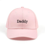 Daddy Ballcap Pink White Black Hats & Headwear