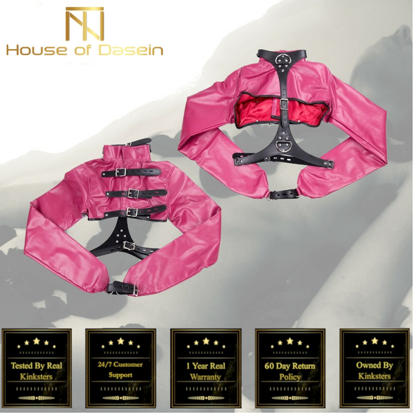 Rose Red Straitjacket Body  Restraints Women Fetish Clothing  Straitjackets &  Suits