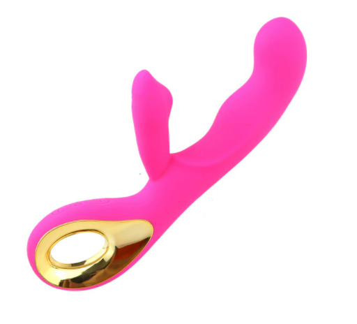 Fun Pink  G Spot Vibrating Rabbit Wand Silicone Usb Charging Sex Toys For Women Rabbit s