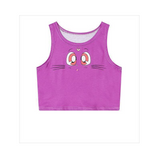Pocket Monster Crop Tops Women Crop Tees