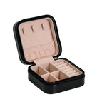 Jewellery Boxes Veile Studios Portable Travel Jewelry Box Organizer Ornaments Storage Case Earring Ring Necklace Valentine's Day Gift