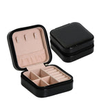 Jewellery Boxes Veile Studios Portable Travel Jewelry Box Organizer Ornaments Storage Case Earring Ring Necklace Valentine's Day Gift