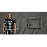 Power Wetlook Men T Shirt With 3D Net Other Erotic Clothing