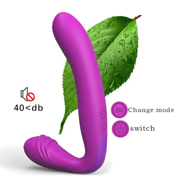 Double Ended Dual Motors Dildo s G Spot Vagina Stimulator Massager Sex Toy Double Ended Dildos
