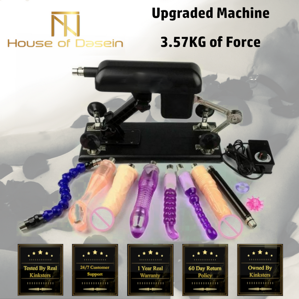F2 Premium Quiet Powerful Automatic Sex Machine Dildos Anal Play  Rings Sex Machines