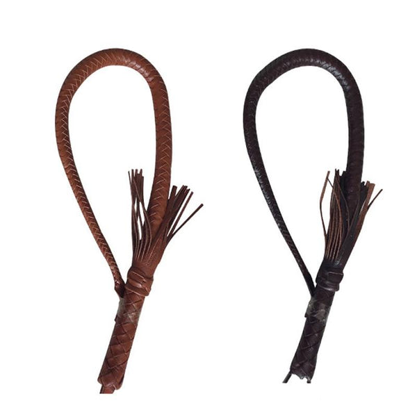 80Cm Braided Whip  Impact Play Spanking Toys Fetish Kink Whips