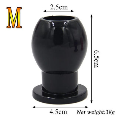 Hollow Anal Plug Silicone  Enema Speculum Kink Fetish Non Vibrating Butt Plugs