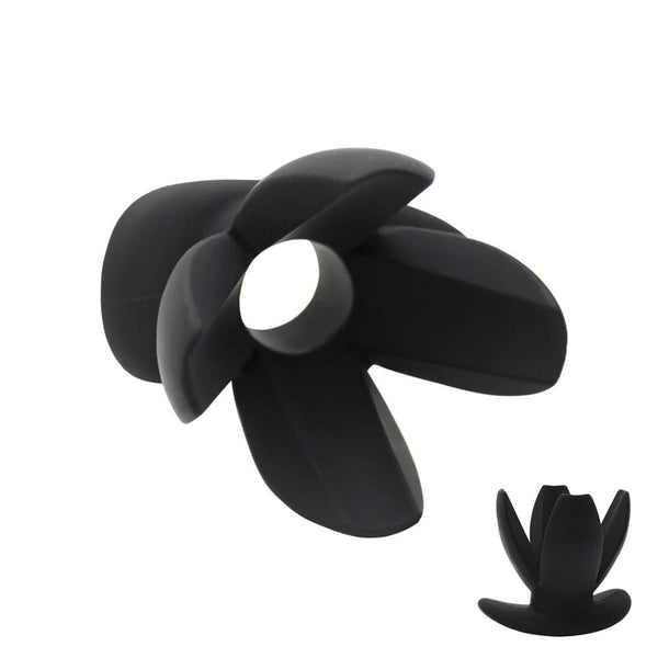 Black Anal Plug Spreader Silicone Butt Dilator Speculum  Medical Fetish Non Vibrating Butt Plugs