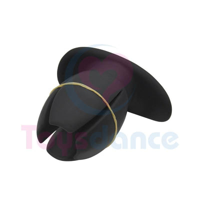 Black Anal Plug Spreader Silicone Butt Dilator Speculum  Medical Fetish Non Vibrating Butt Plugs