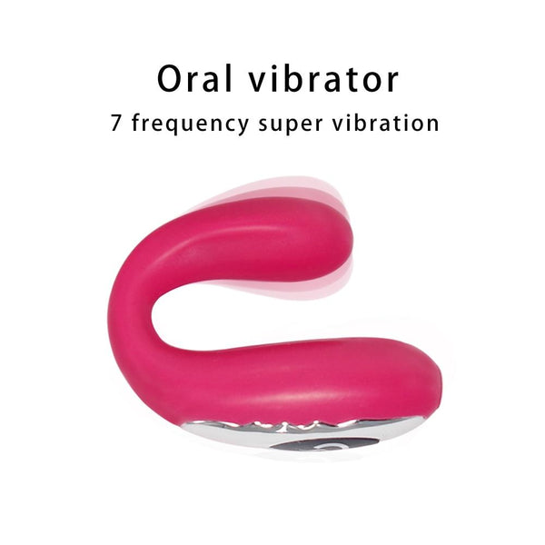 7 Speed Usb Rechargeable Mini Mouth  Massager For Women Wearable Toy Clitoral s