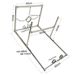 The Advanced Pack  Stainless Steel  Frame Sex Furniture