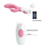 Pretty Love Silicone Rabbit Vibrator Double Clitoris G Spot Stimulation Women