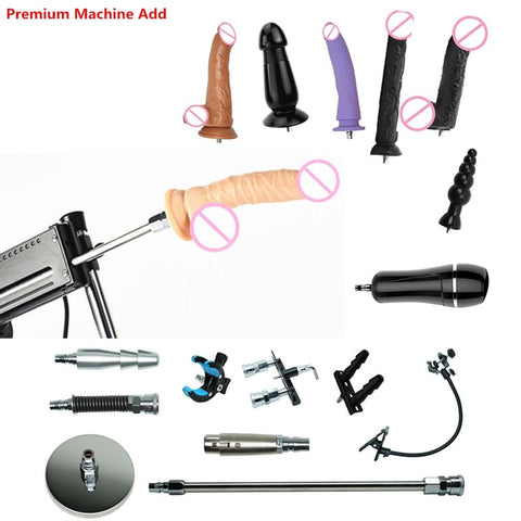 Premium Sex Machine Attachments Vac U Lock Dildo Suction Cup Anal Plug