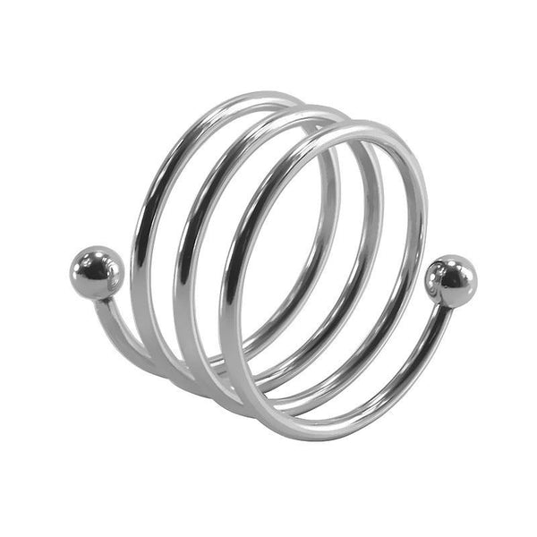 Glans Spiral Metal  Ring Strong Erection  Lock Delay Ejaculation  Rings