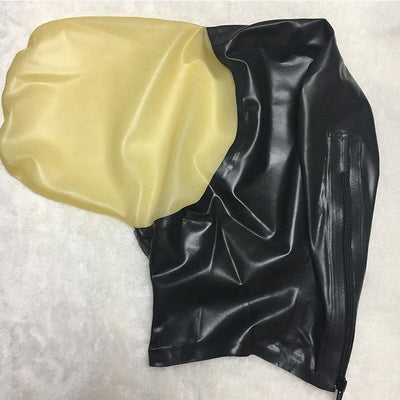 Latex Hood Sealed Breathing Mask Hoods