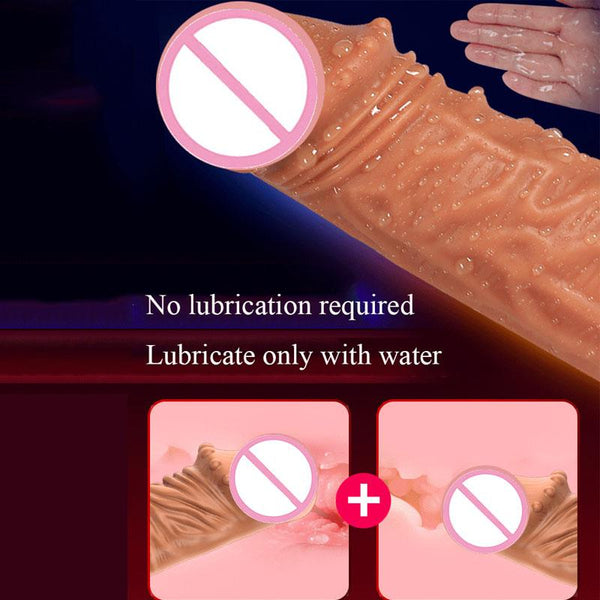 Reusable  Sleeve  Extender Enlarger Hollow Dildo   Extenders & Enlargers