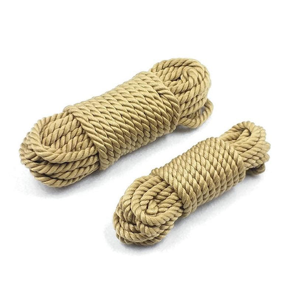 5M / 10M Soft Cotton Hemp Rope Shibari Kink  Fetish Restraints Rope & Suspension