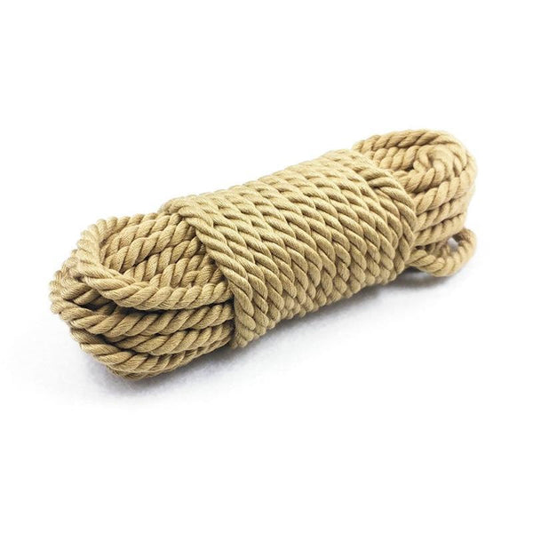 5M / 10M Soft Cotton Hemp Rope Shibari Kink  Fetish Restraints Rope & Suspension