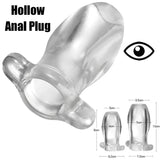 Hollow Tunnel Butt Plug Anal Speculum Mini Bullet Vibrator Bdsm Medical Play Fetish