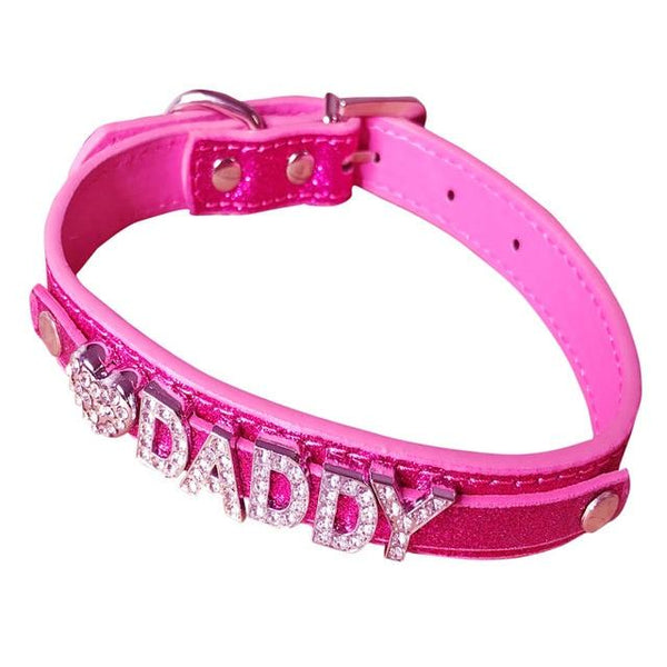 Ddlg Collar Daddy Dom Little Submissive  Choker Necklace Collars & Leashes