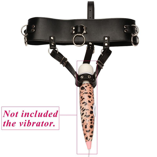 Forced Orgasm Belt  Holder Dildo Chastity  Chastity Toys