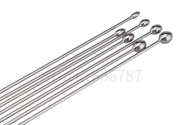 Stainless Steel Plug Men Urethral Catheter Sound Dilator  & Ball Toys
