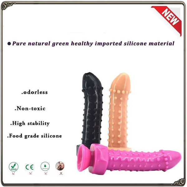 Faak Silicone Dildo Dong Anal Butt Plug 22Cm 4.2Cm Thick Sex Toy Realistic Dildos